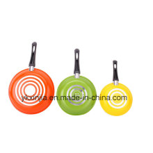 Utensílios de cozinha 3 PCS Alumínio Anti-Stick Fry Pan Set